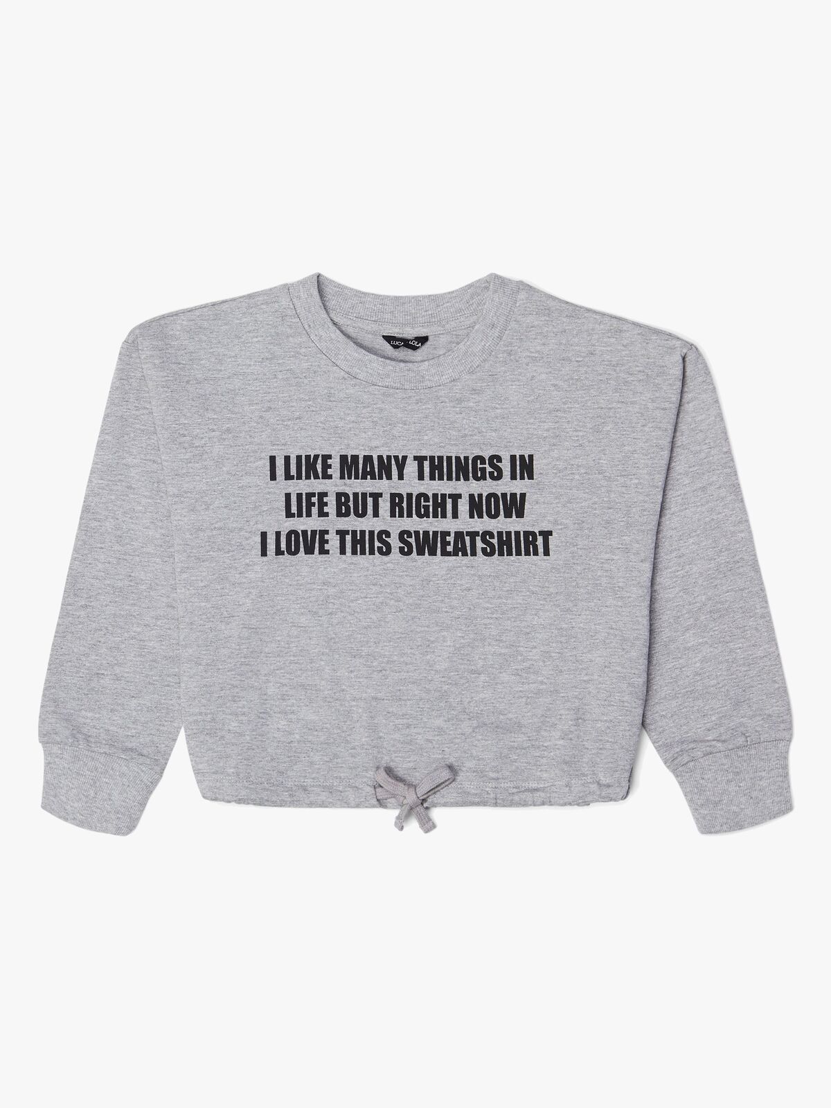 Luca & Lola Filippa Genser, Grey Melange