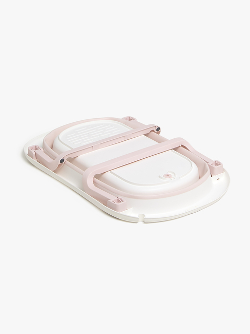 Beemoo CARE Assist Sammenleggbar Badebalje, Pink/White