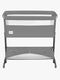 Lionelo Thomi Plus 5-i-1 Bedside Crib, Grey Concrete