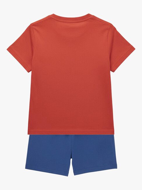 Marvel Spider-Man T-skjorte & Shorts Sett, Rød