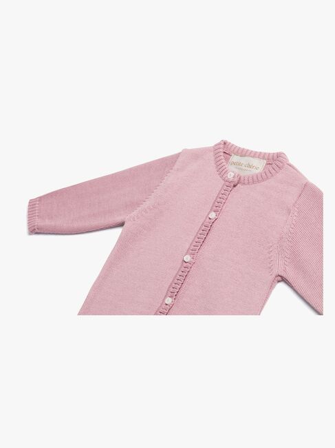 Petite Chérie Atelier Margit Cardigan, Light Pink/Dusty Pink