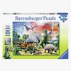 Ravensburger Puslespill Dinosaurer 100 Brikker