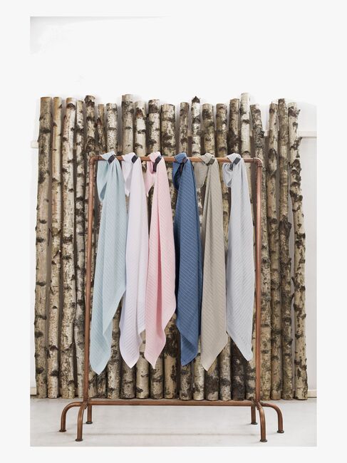 Vinter & Bloom Soft Grid Helseteppe, Dove Grey