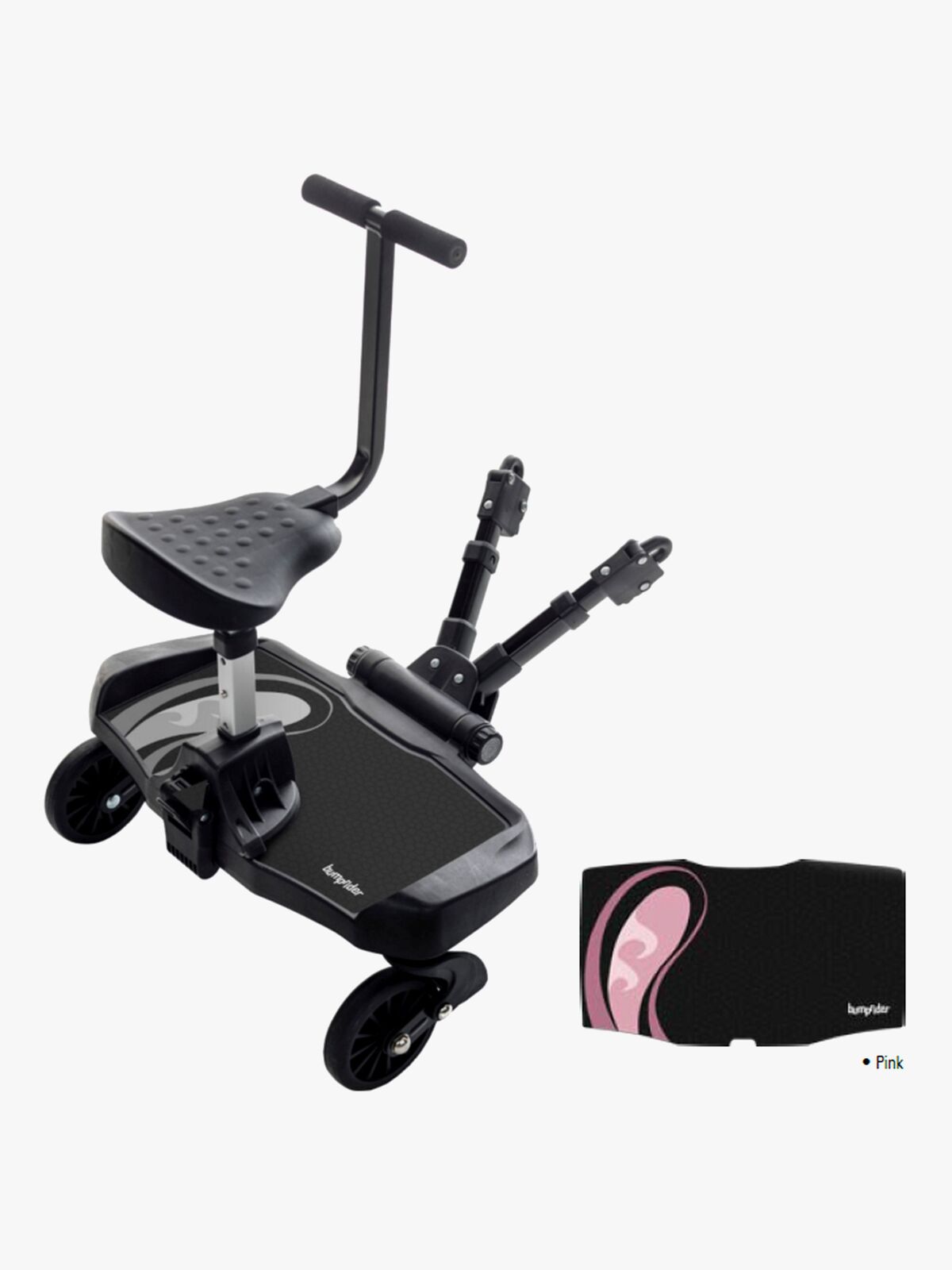 Bumprider Ståbrett med Sete Rosa