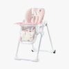 Kinderkraft Høy Stol YUMMY, Pink