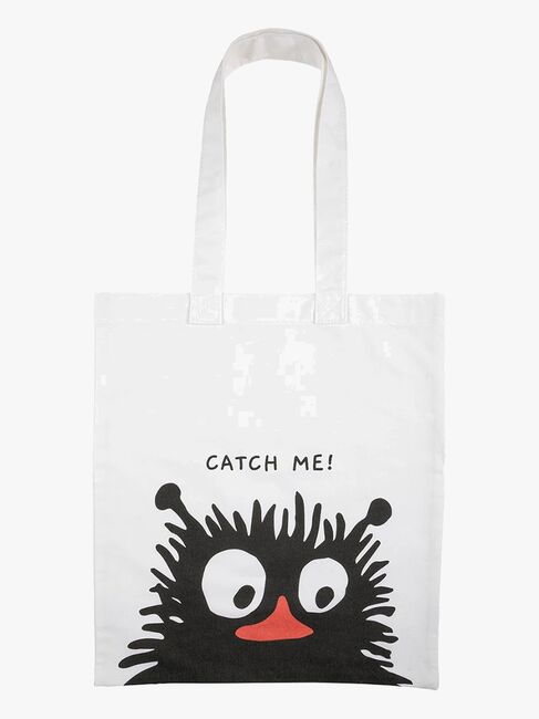 Mummitrollet Catch Me Tøyveske, Hvit