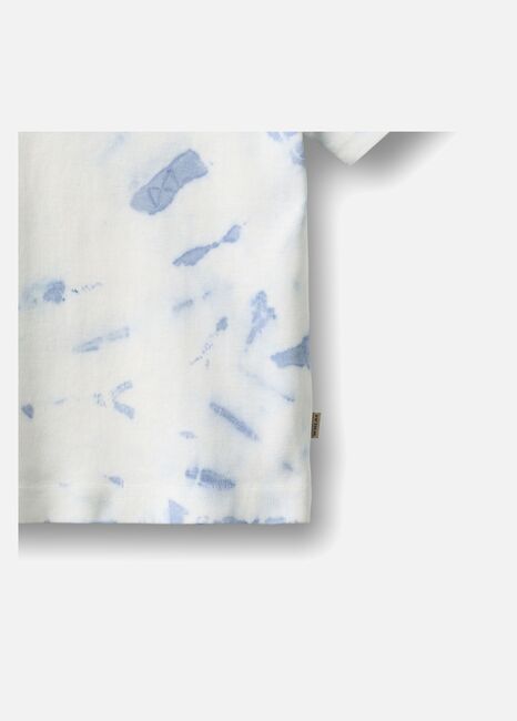 Wheat Tommy T-skjorte, Blue Tie Dye