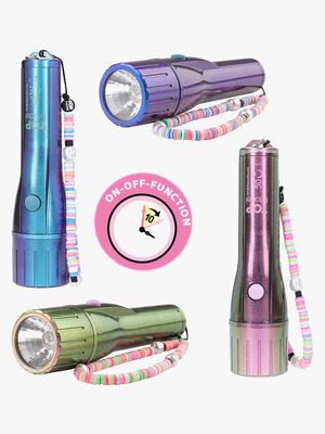 TOPModel Lommelykt med Timer