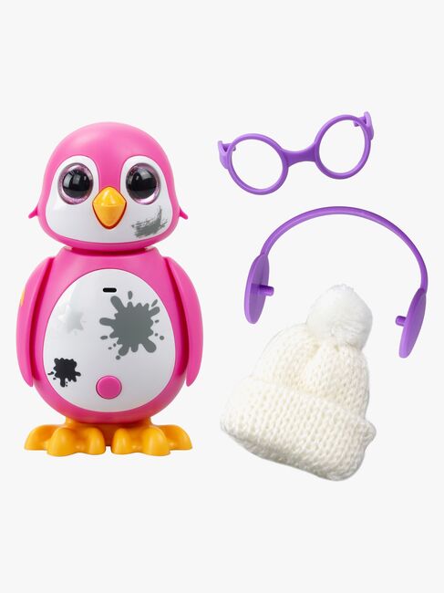 Silverlit  Mini Interaktiv Pingvin, Rosa
