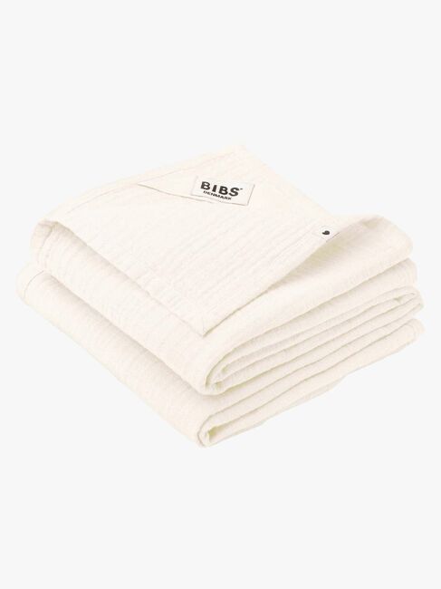 BIBS Koseklut Musselin 2-pack, Ivory