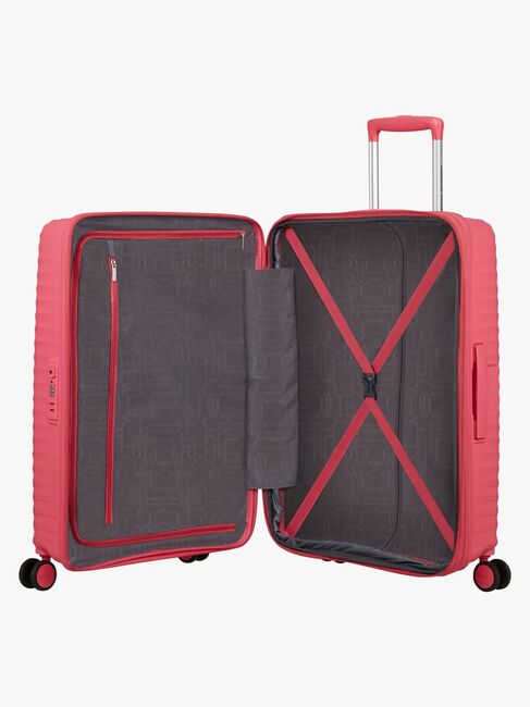 American Tourister Diablast Spinner Koffert 81-91L, Pink Glitch