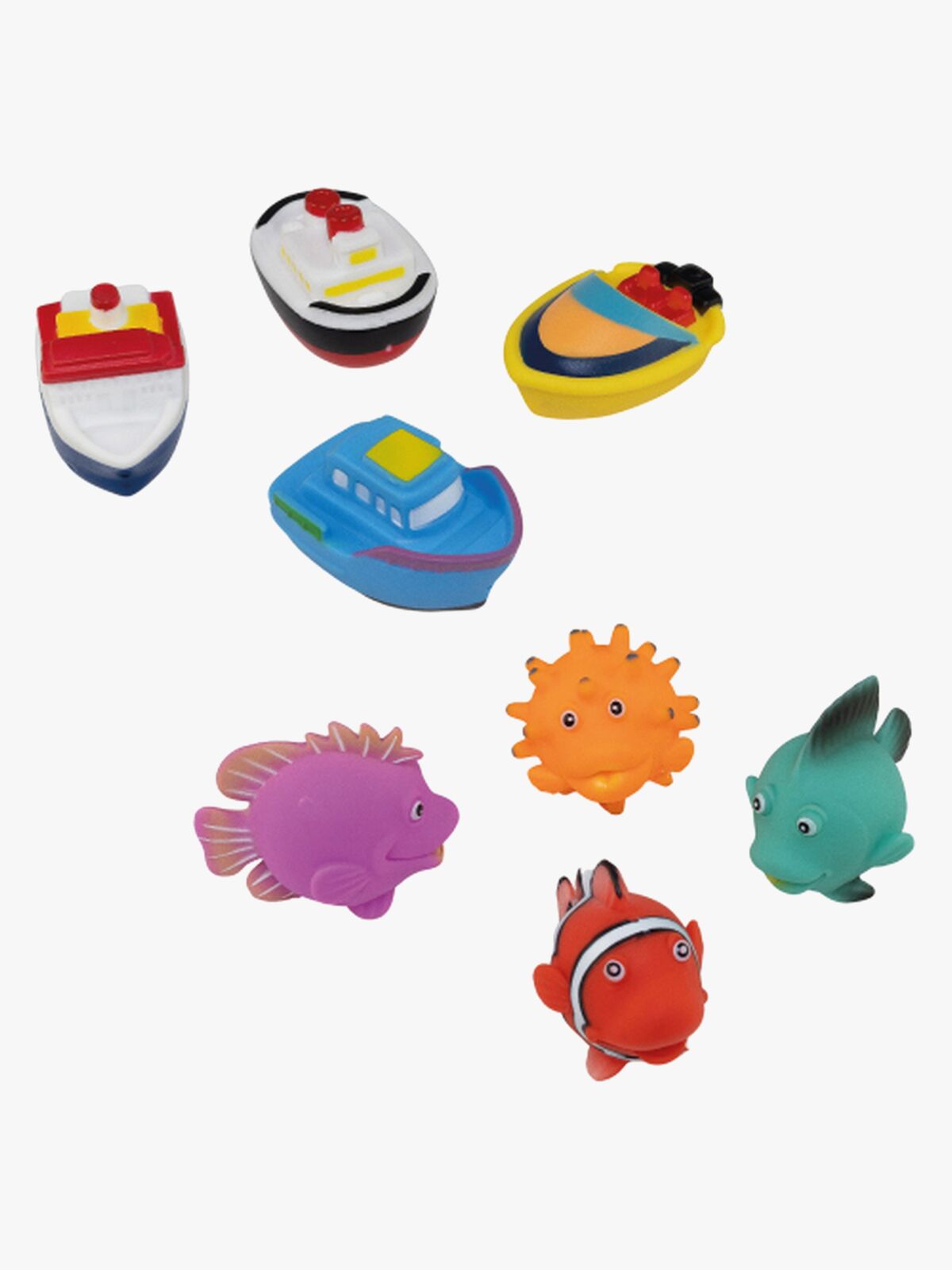 Rätt Start Sjøfart Og Korallfisker Badeleker 8-Pack