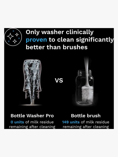 Baby Brezza Bottle Washer Pro Sterilisator, Black