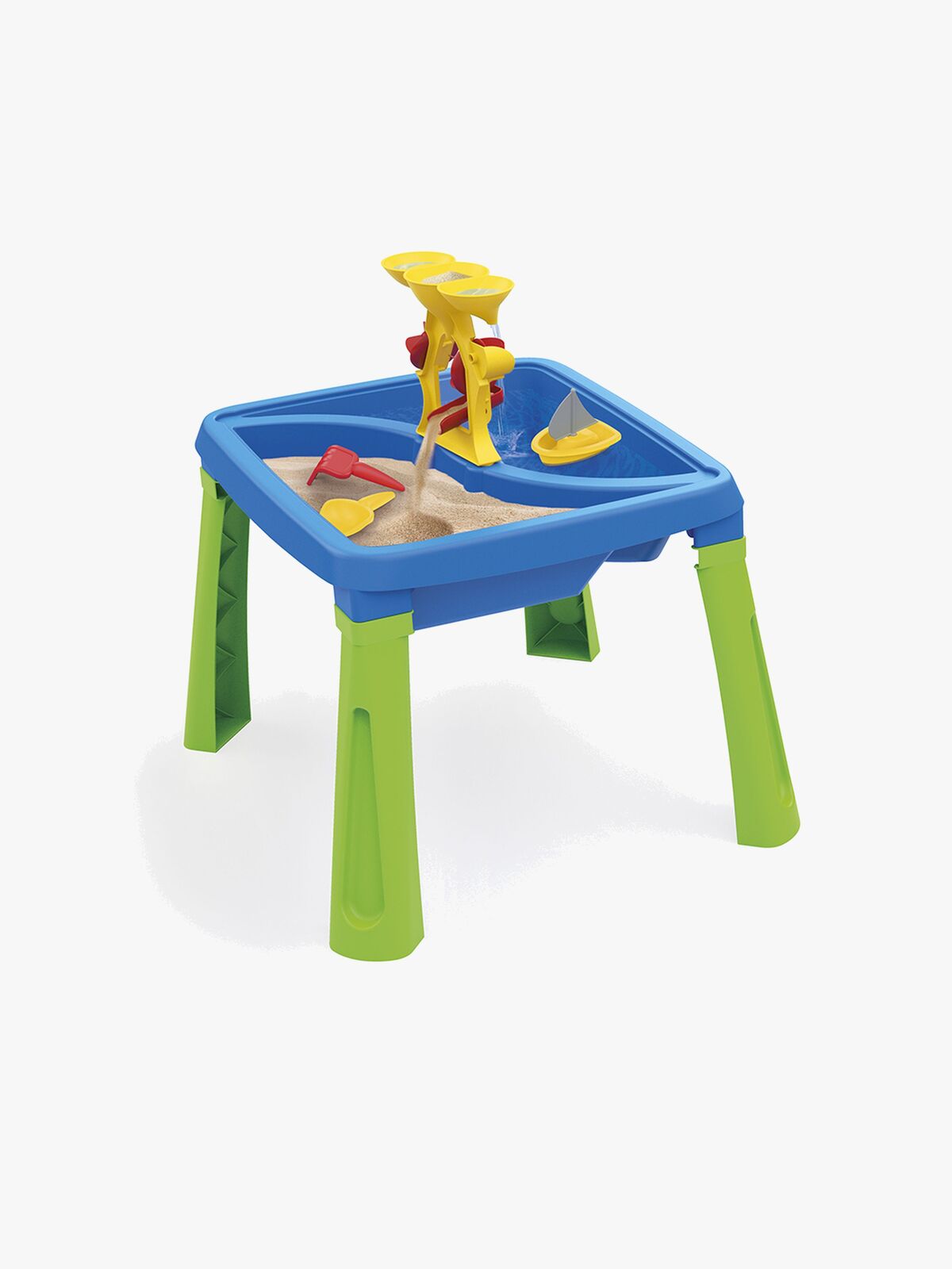 DOLU Sand, Water & Creativity 3-in-1 Lekebord, Blå/Grønn