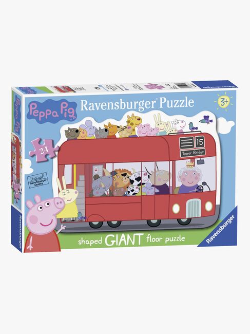 Ravensburger Gulvpuslespill Peppa Gris Buss, 24 Brikker