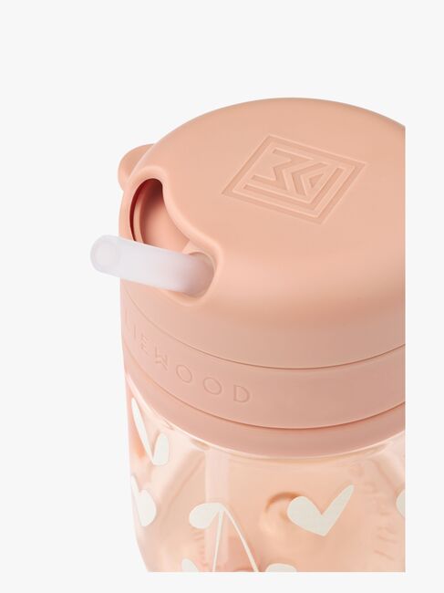 LIEWOOD Pavia Tritan Sugerørkopp 280 ml, Sweethearts/Pale tuscany