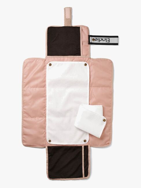 Elodie  Bærbar Stellematte, Pink Bouclé