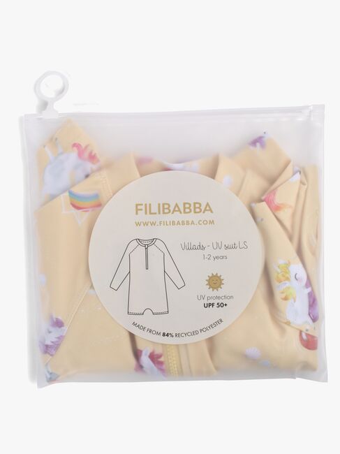 FILIBABBA Villads UV-Drakt, Unicorn Shores