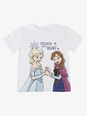 Disney Frozen T-skjorte, Hvit