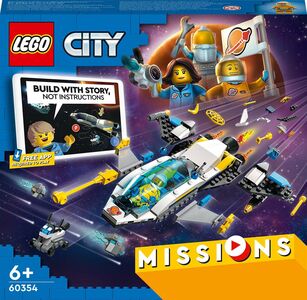 LEGO City 60354 Mars-oppdrag med romskip