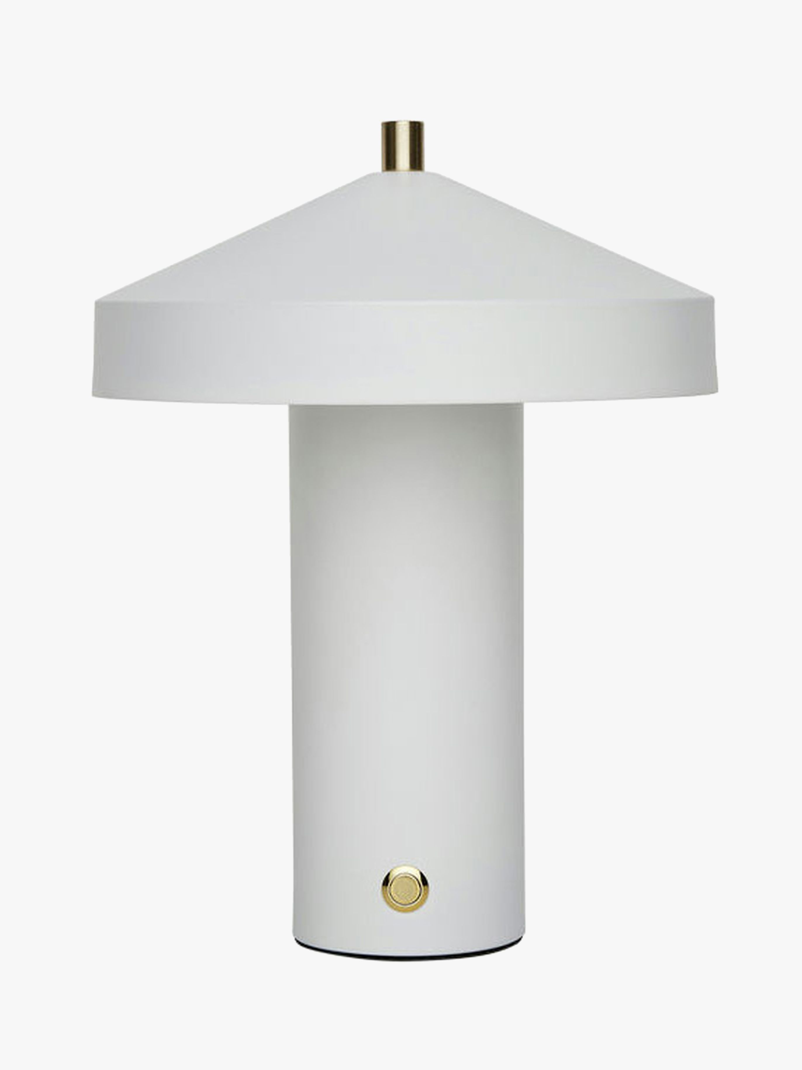 OYOY Hatto LED Bordlampe, White - Bordlamper - Stål
