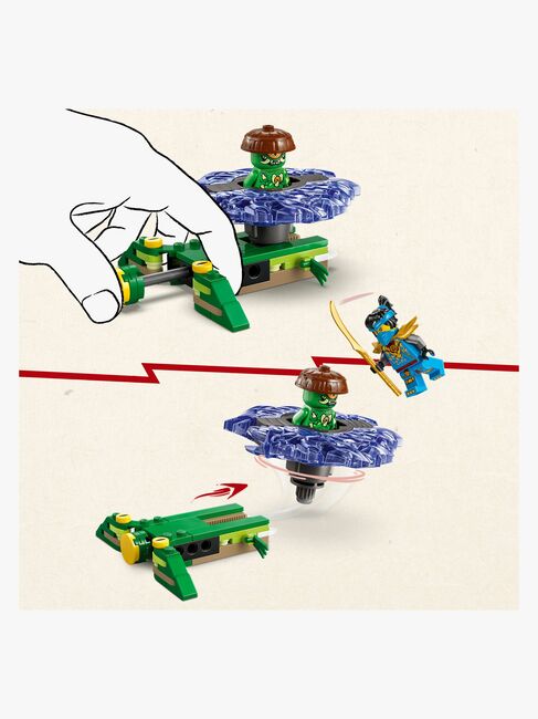 LEGO Ninjago 71849 Nya mot Mutasjonsmonster-spinner
