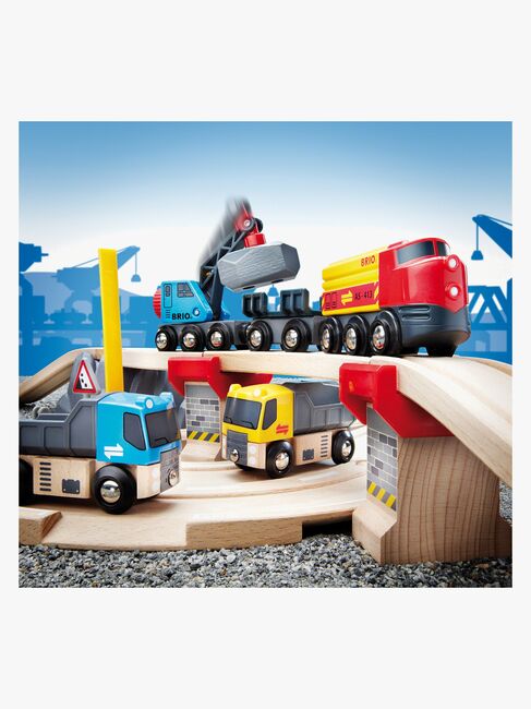 BRIO World 33210 Tog & Vei Laste Sett