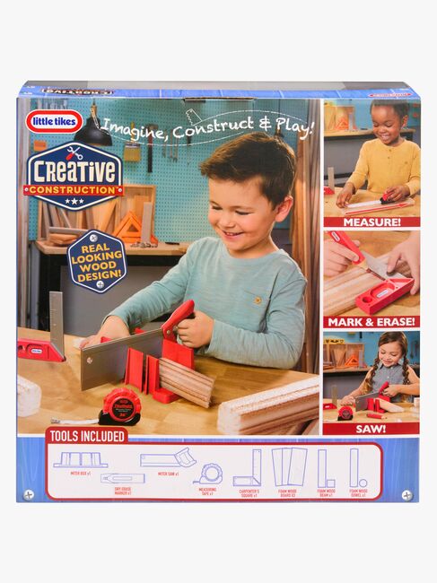Little Tikes Creative Construction Måle- og Sagsett