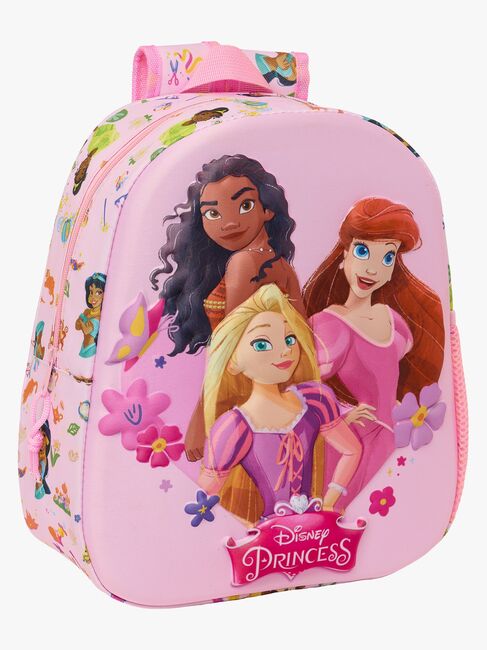 Disney Princess 3D Ryggsekk 8.5L, Rosa