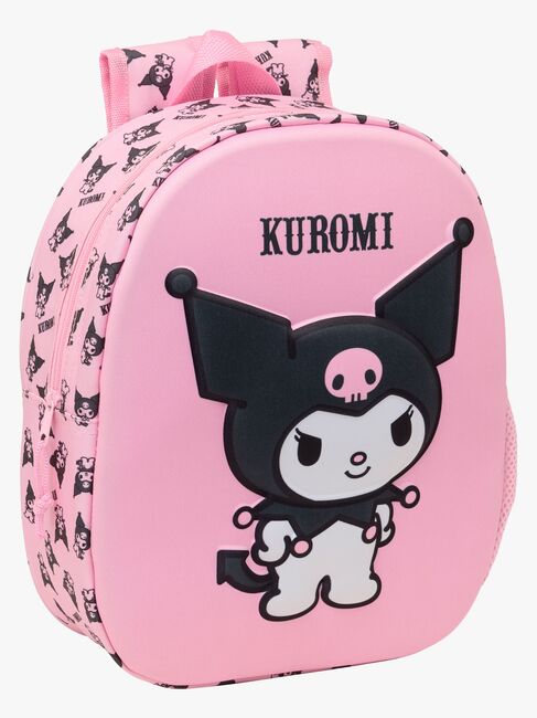 Hello Kitty Kuromi 3D Ryggsekk 8,5L, Lyserosa