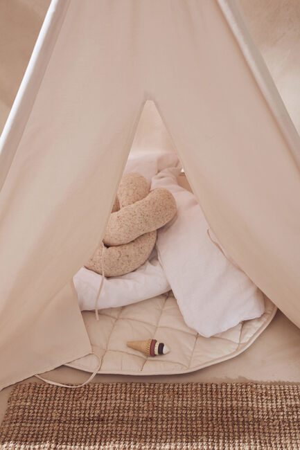 Kids Concept Tipi-Telt, Naturhvit