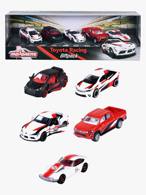 Majorette Toyota Racerbiler 5-Pack