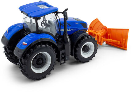 Bburago New Holland T7.315 Traktor med Snøplog 1:32