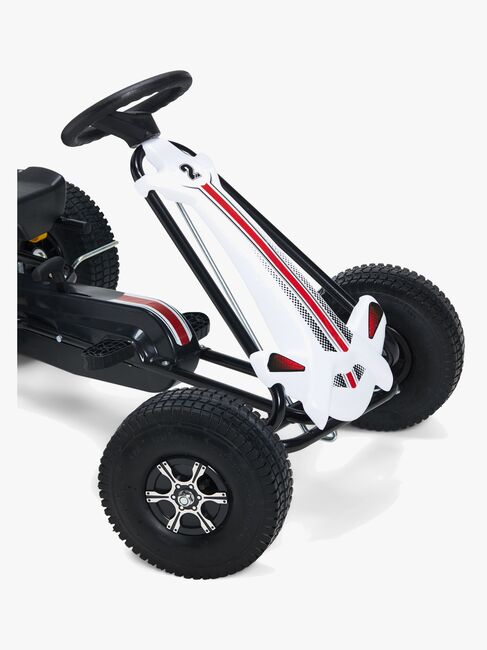 Alex's Garage Tråbil Go-kart, Hvit