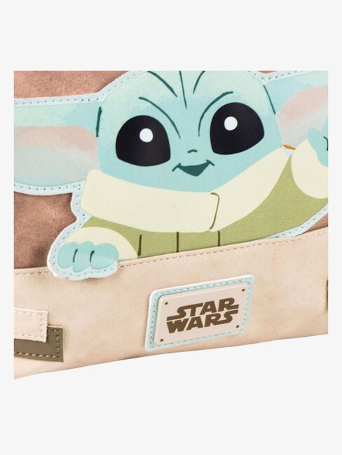 Star Wars The Mandalorian Baby Yoda Toalettmappe, Beige