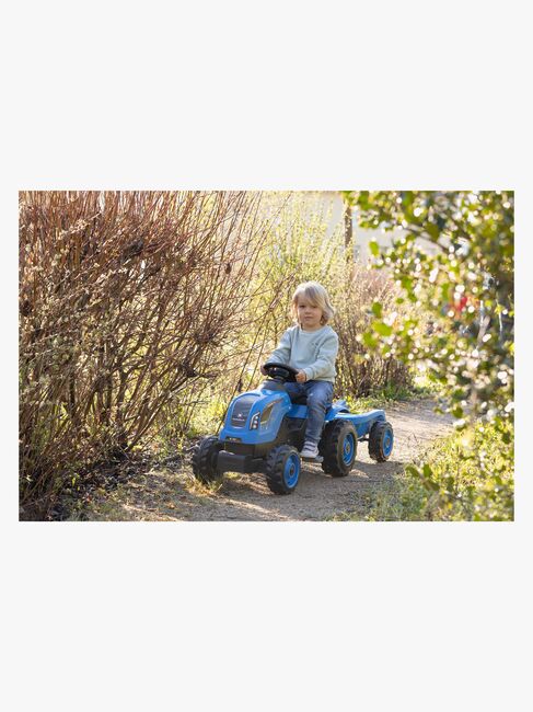 Smoby  Farmer Traktor XL + Tilhenger, Blå