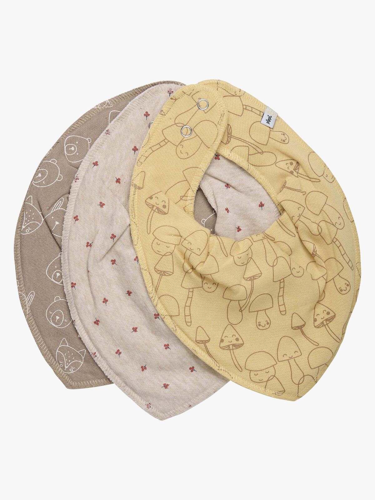 Pippi Siklesmekker 3-Pack, Straw