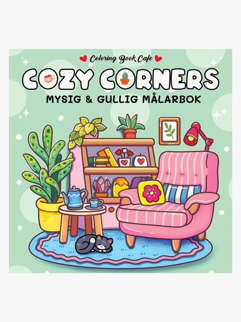 Legind A/S Cozy Corners Fargeleggingsbok