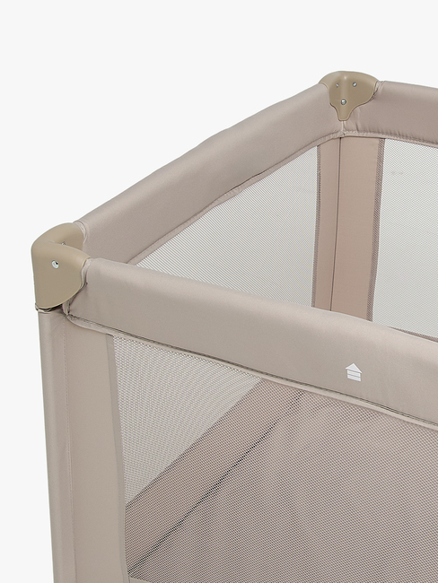 Beemoo SAFE Zone Lekegrind 90x90 cm, Beige