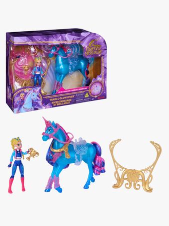 Unicorn Academy Figursett Isabel & River: Train & Glow
