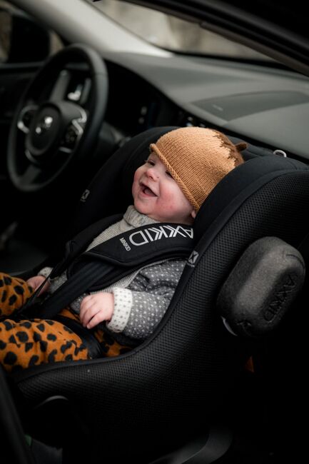 Axkid Minikid Core Bilstol, Coastal Storm Black