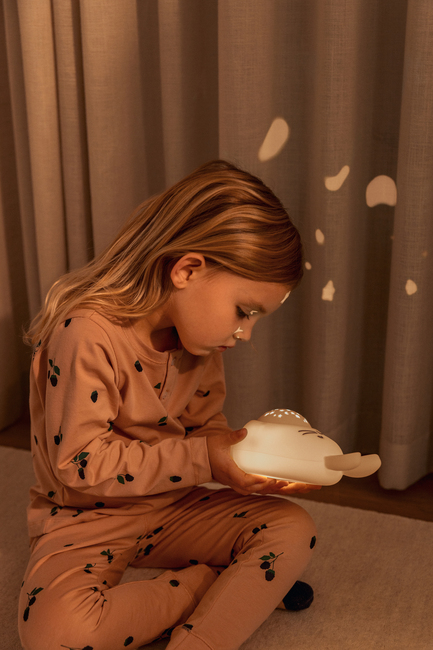 LIEWOOD Manuel Projektorlampe med Lyd Kanin, Sandy