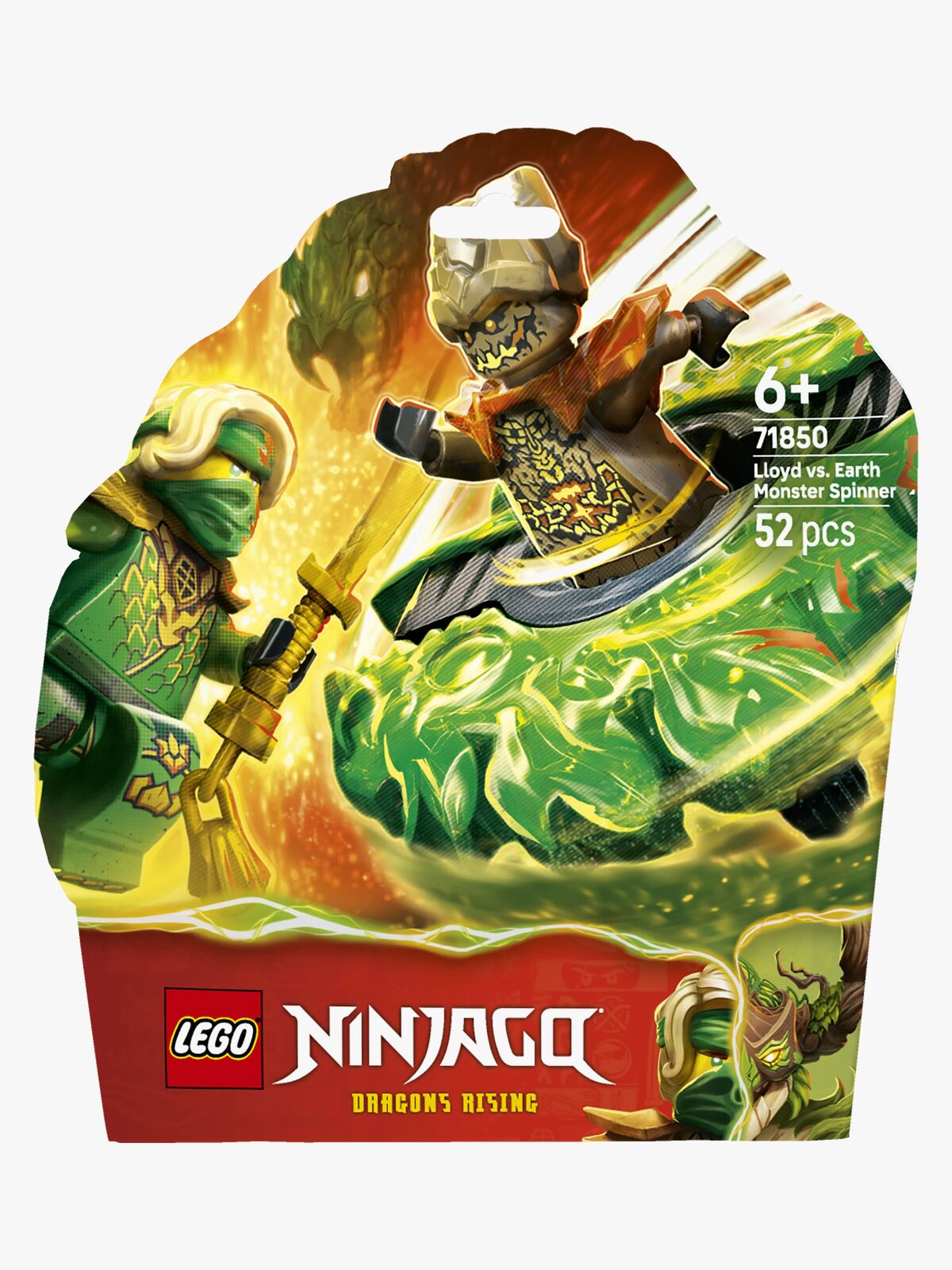 LEGO Ninjago 71850 Lloyd mot Jordmonster-spinner