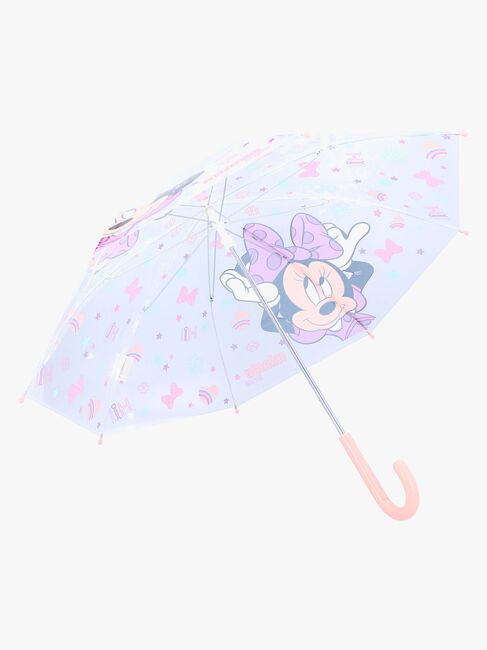 Disney Minni Mus Paraply Rainy Days, Rosa