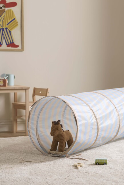 Kid's Concept Leketunnel Stripete, Blå