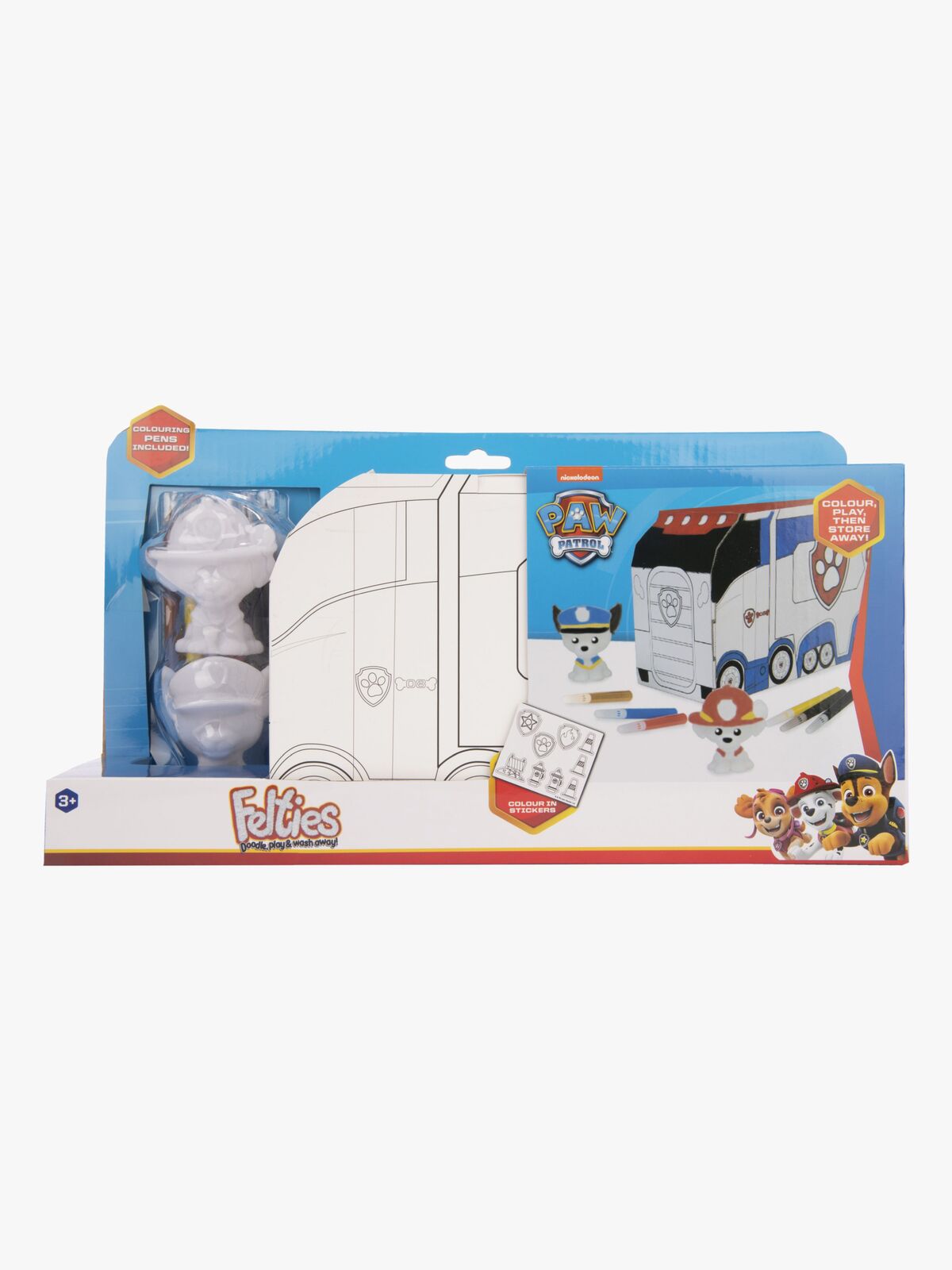 Paw Patrol Felties Fargeleggingssett