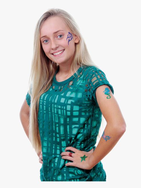 FAB LAB Glittertatoveringer