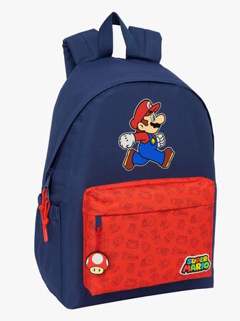 Super Mario Ryggsekk 17L, Trick Blå/Rød