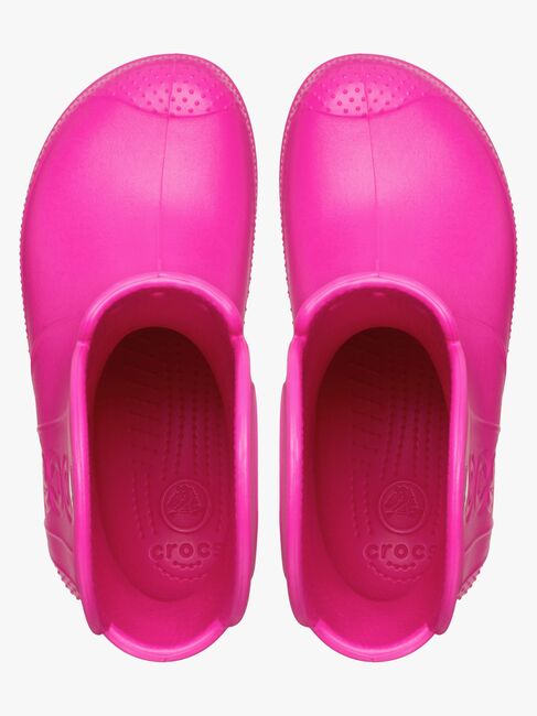 Crocs Handle It Kids Gummistøvler, Pink Crush