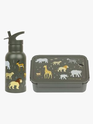 A Little Lovely Company Matboks & Flaske, Savanna